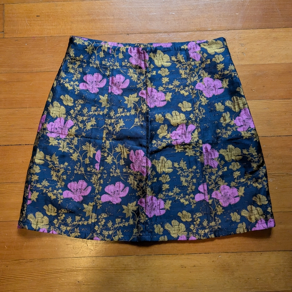 Leith Floral Mini Skirt - Small